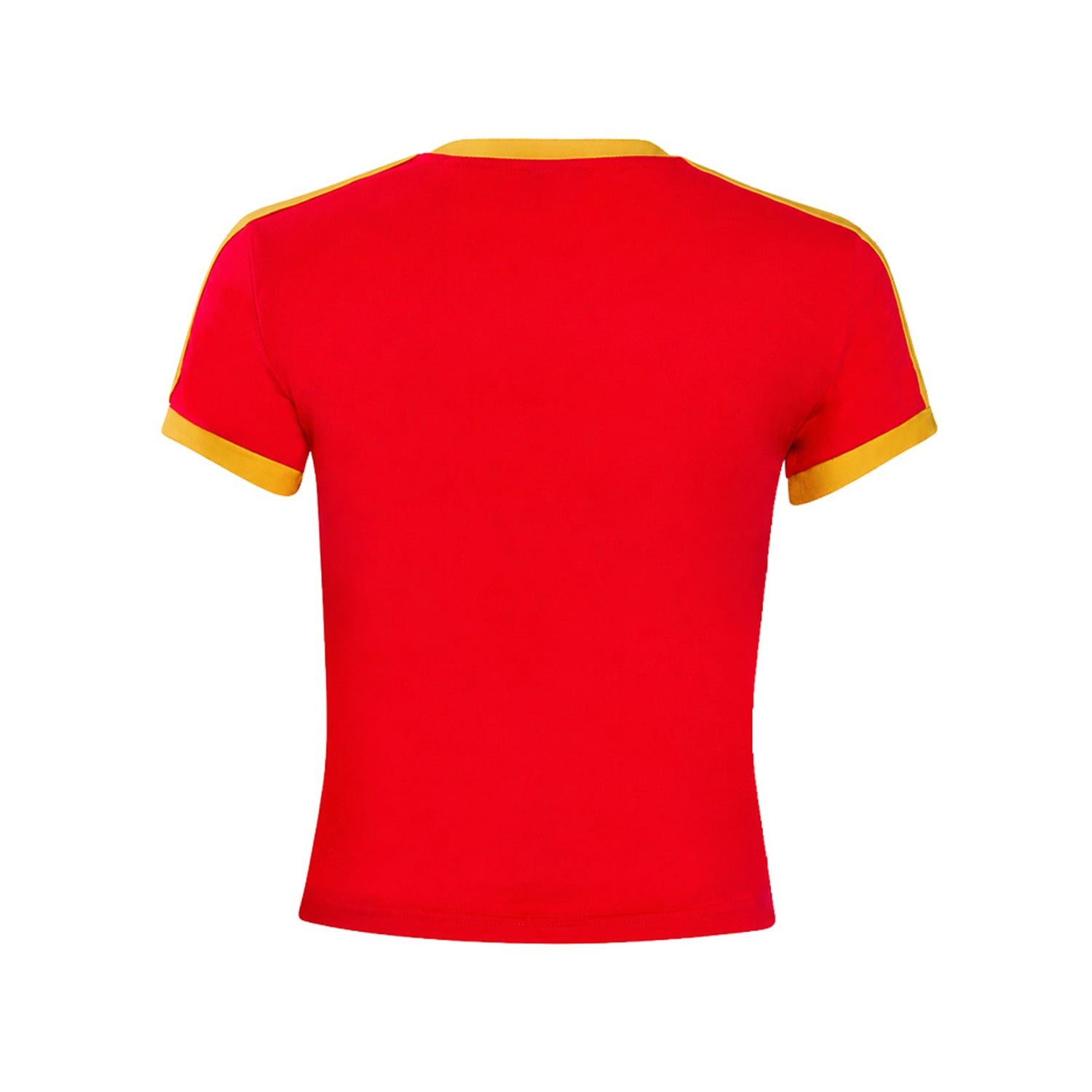 T-shirt bébé gardien de but rouge Hype and Vice pour femmes
