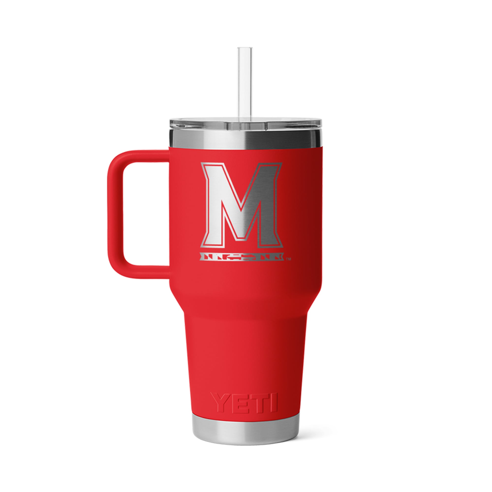 Mug à paille YETI Maryland Terrapins 35 oz Rambler 2.0