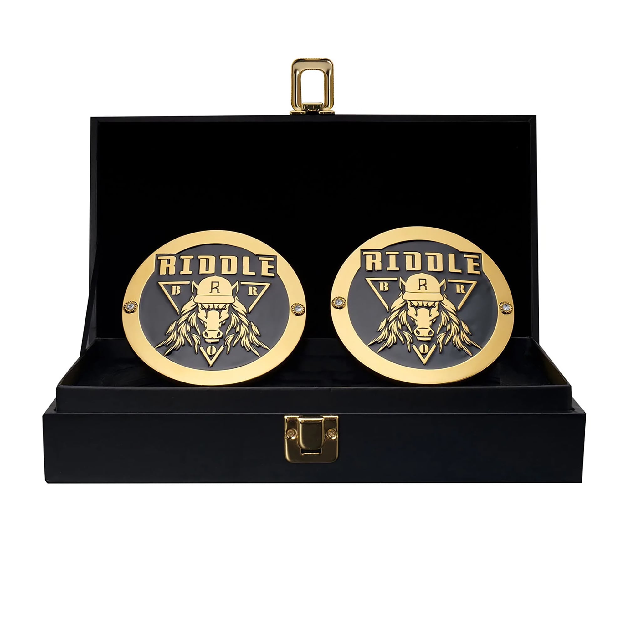 Side Tag Box Riddle Championship Replica Side Plate Box Set