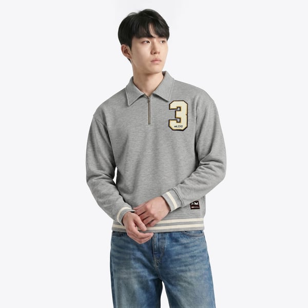 Varsity 1/4 Zip Top