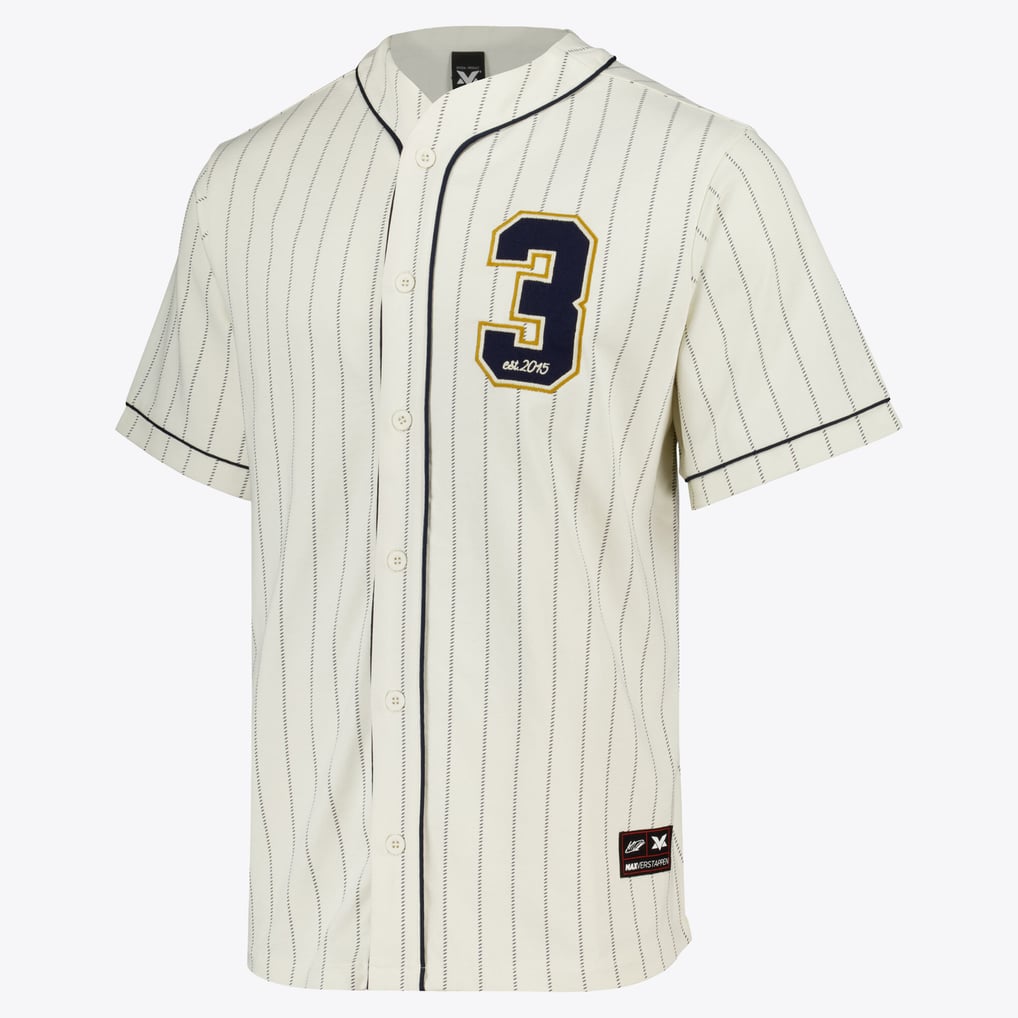 Max Verstappen Varsity Baseball Jersey