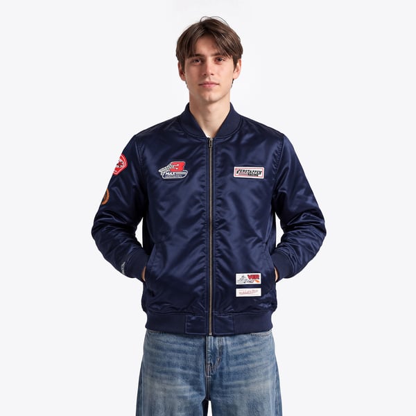 Karting Satin Bomber Jacket