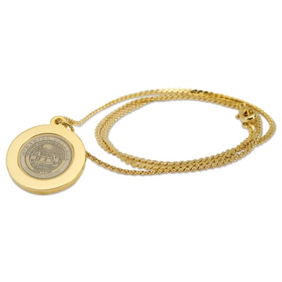 McDaniel Green Terror Pendant Necklace - Gold