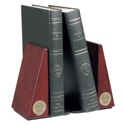 McDaniel Green Terror Rosewood Bookends - Gold