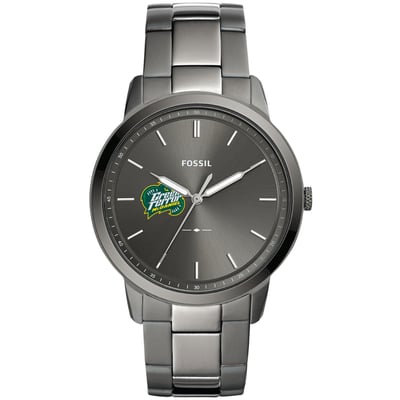  McDaniel Green Terror Fossil Minimalist Three-Hand Smoke Watch - Gray