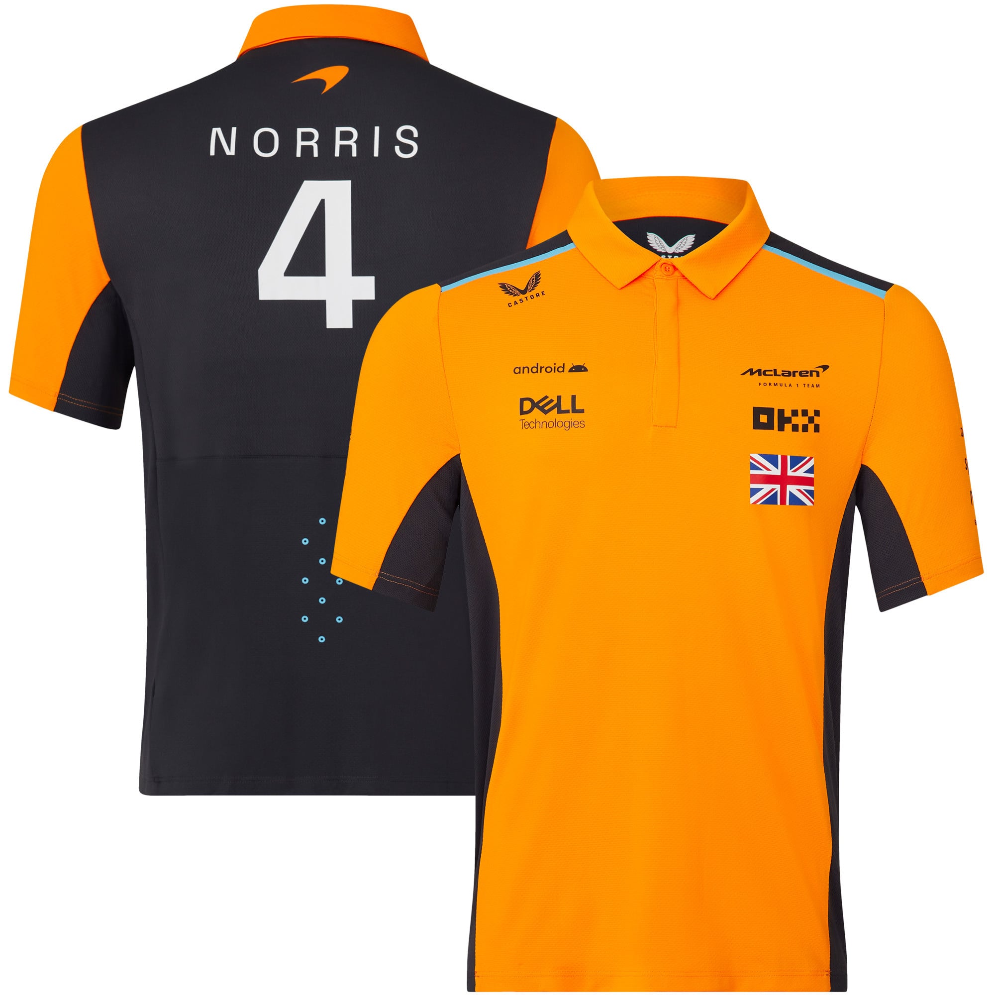 T-shirt F1 McLaren Team Lando Norris 2025 - Nuova Stagione Tifoso Uomo Taglie S-4XL - Foto 2
