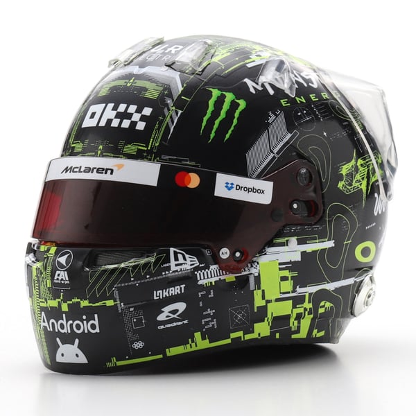 マクラーレン F1 チーム ランド・ノリス 2025 テスト 1:5 モデルヘルメット