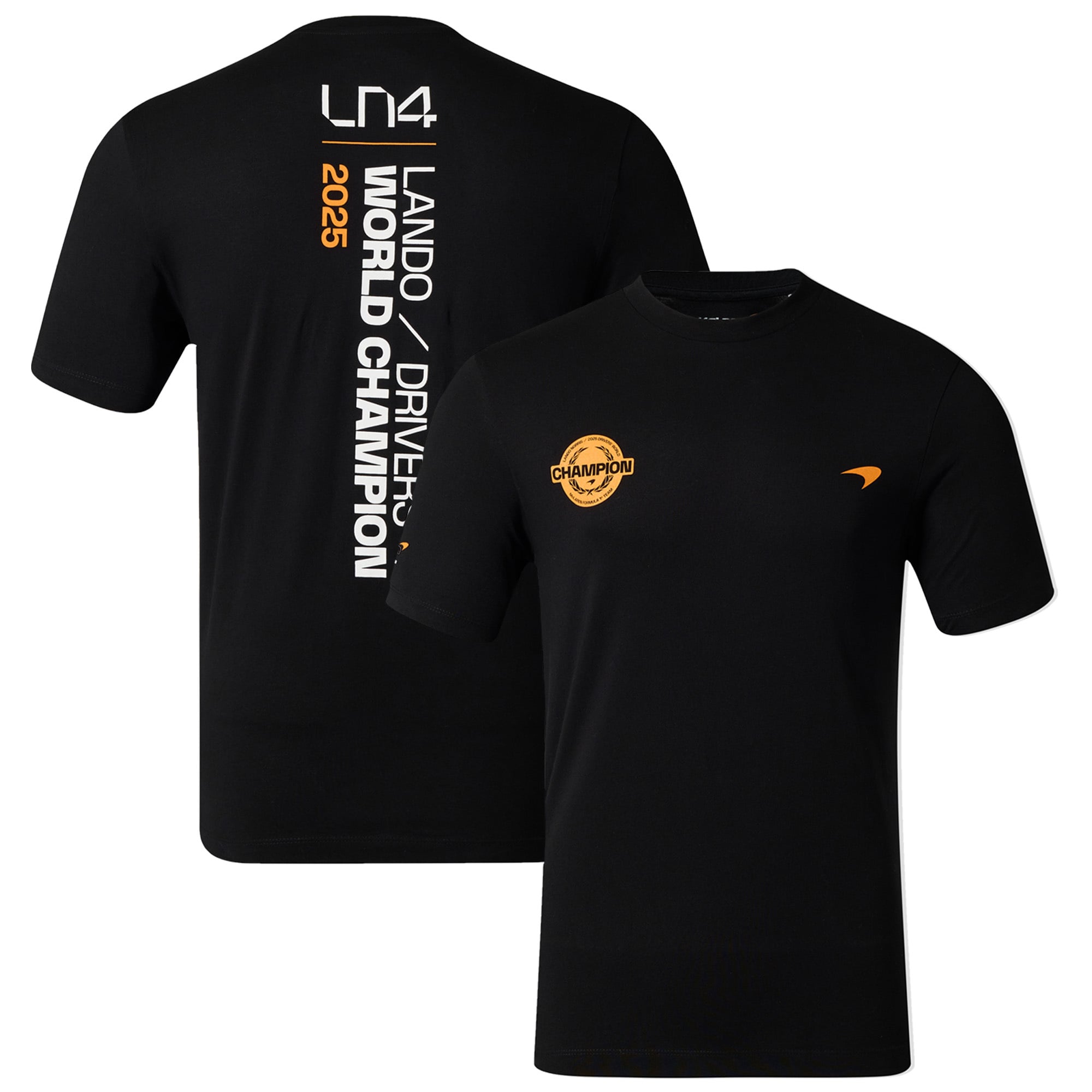 マクラーレン ランド・ノリス チャンピオンシップ優勝Tシャツ