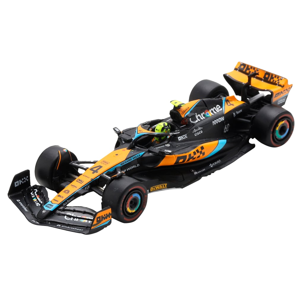 Modellino McLaren MCL60 F1 1:24 - Lando Norris #4 - Anno 2023 (Metal Orange)