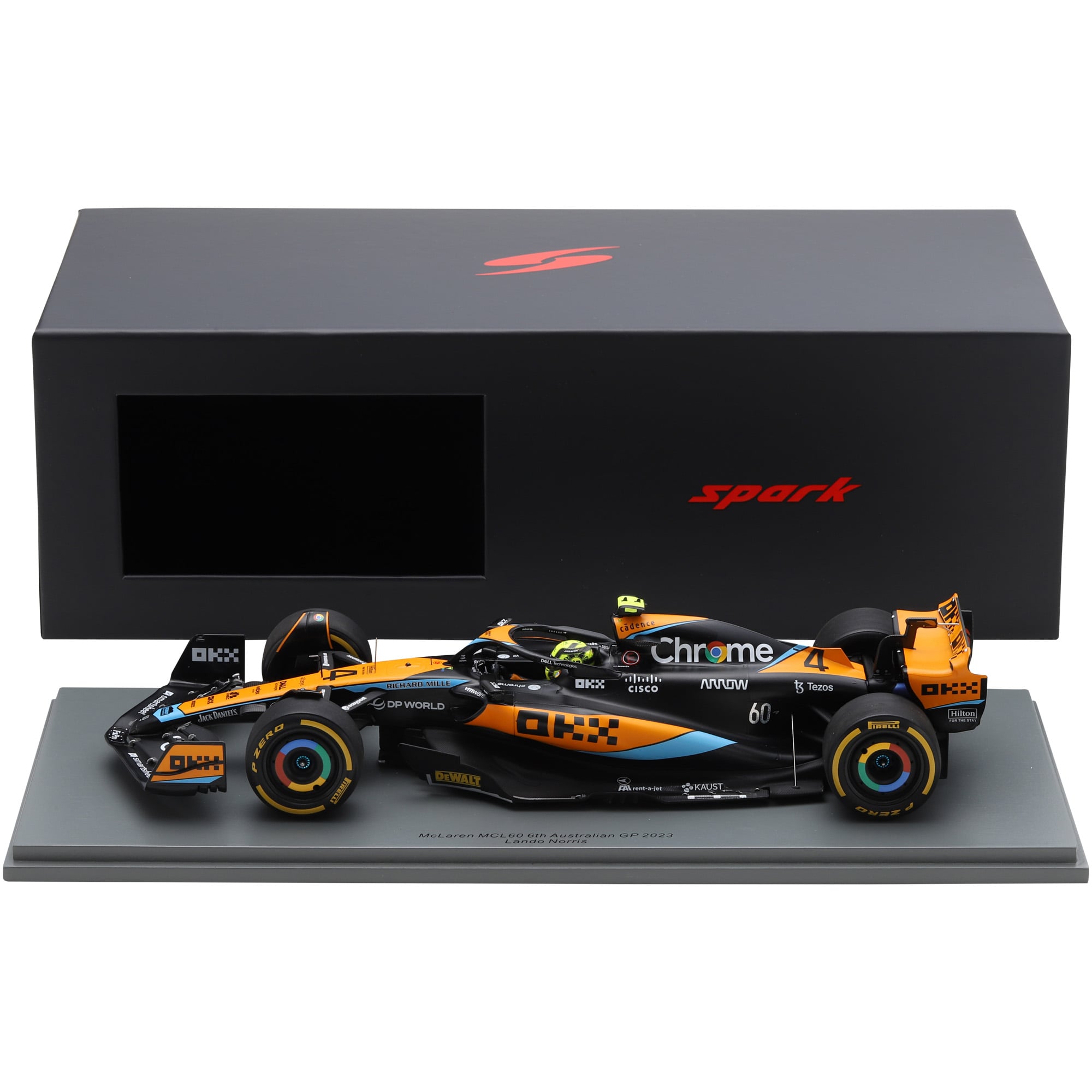 MCL60 マクラーレン 1⁄18 No 0 Monaco スパーク 1/18 マクラーレン 