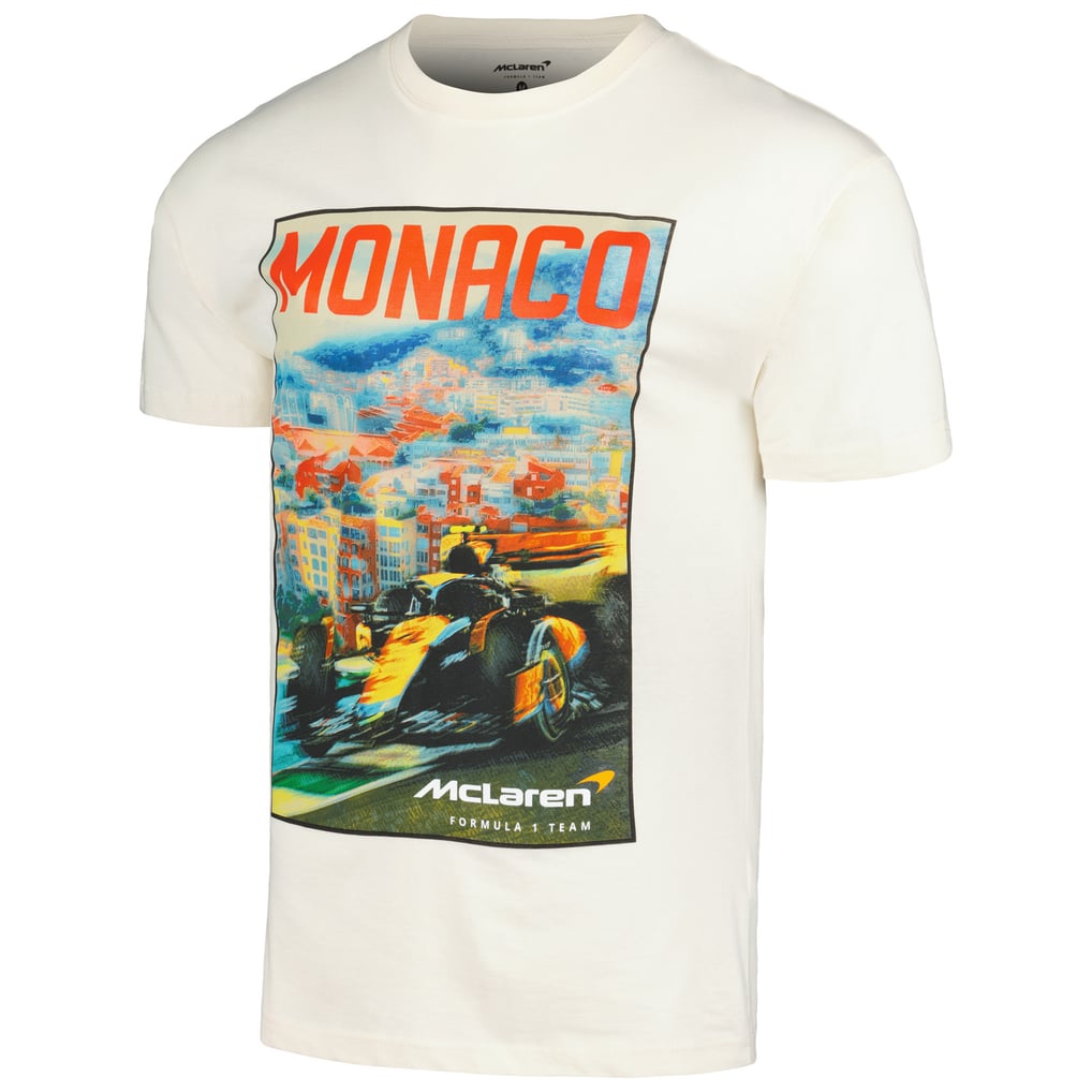 T-shirt JERZEES Formula ONE Grand Prix Monaco - Taille L - Rouge - Manches Courtes - Neuf Sans étiquettes