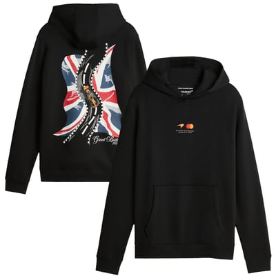 McLaren F1 Team stichd British Grand Prix 2026 Silverstone Hoodie - Black