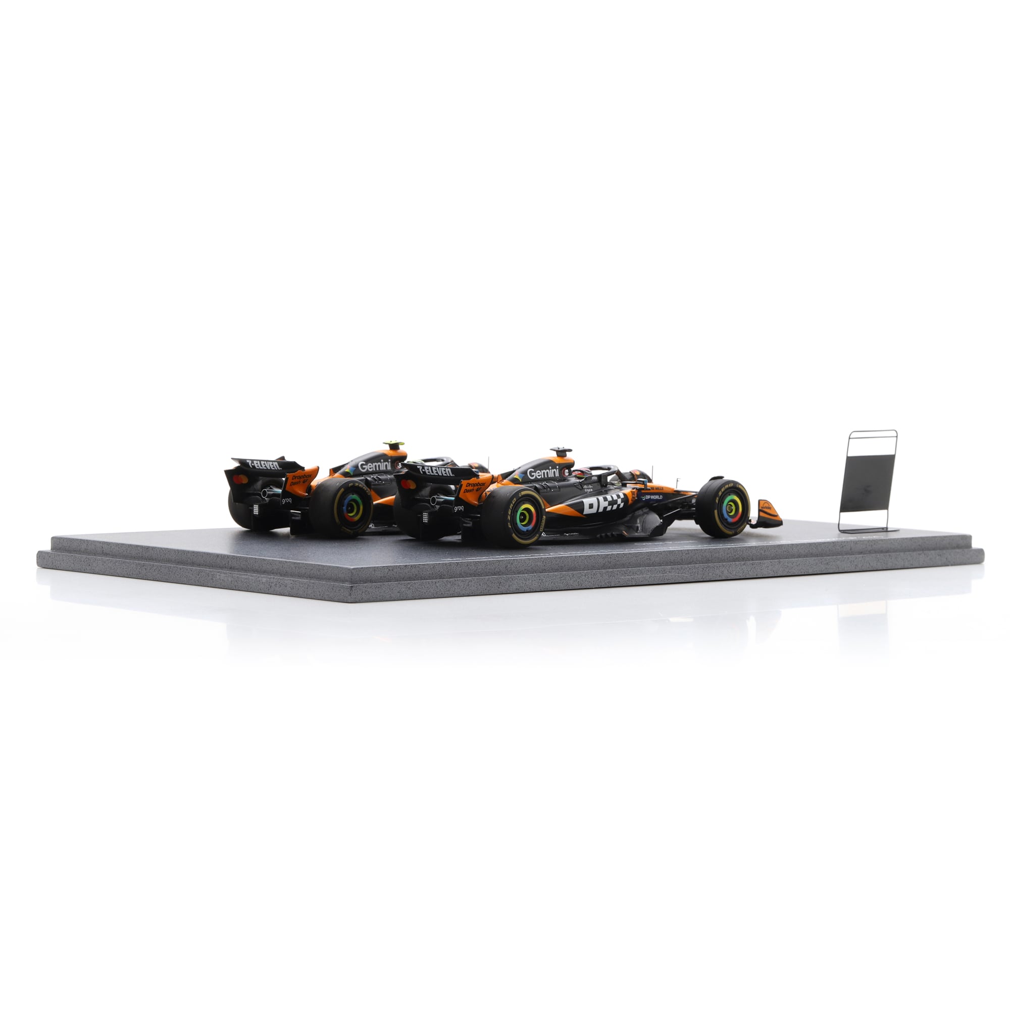 Spark Models Formule 1 McLaren F1 Team, voiture miniature moulée sous pression à l'échelle 1/43, coffret de deux voitures