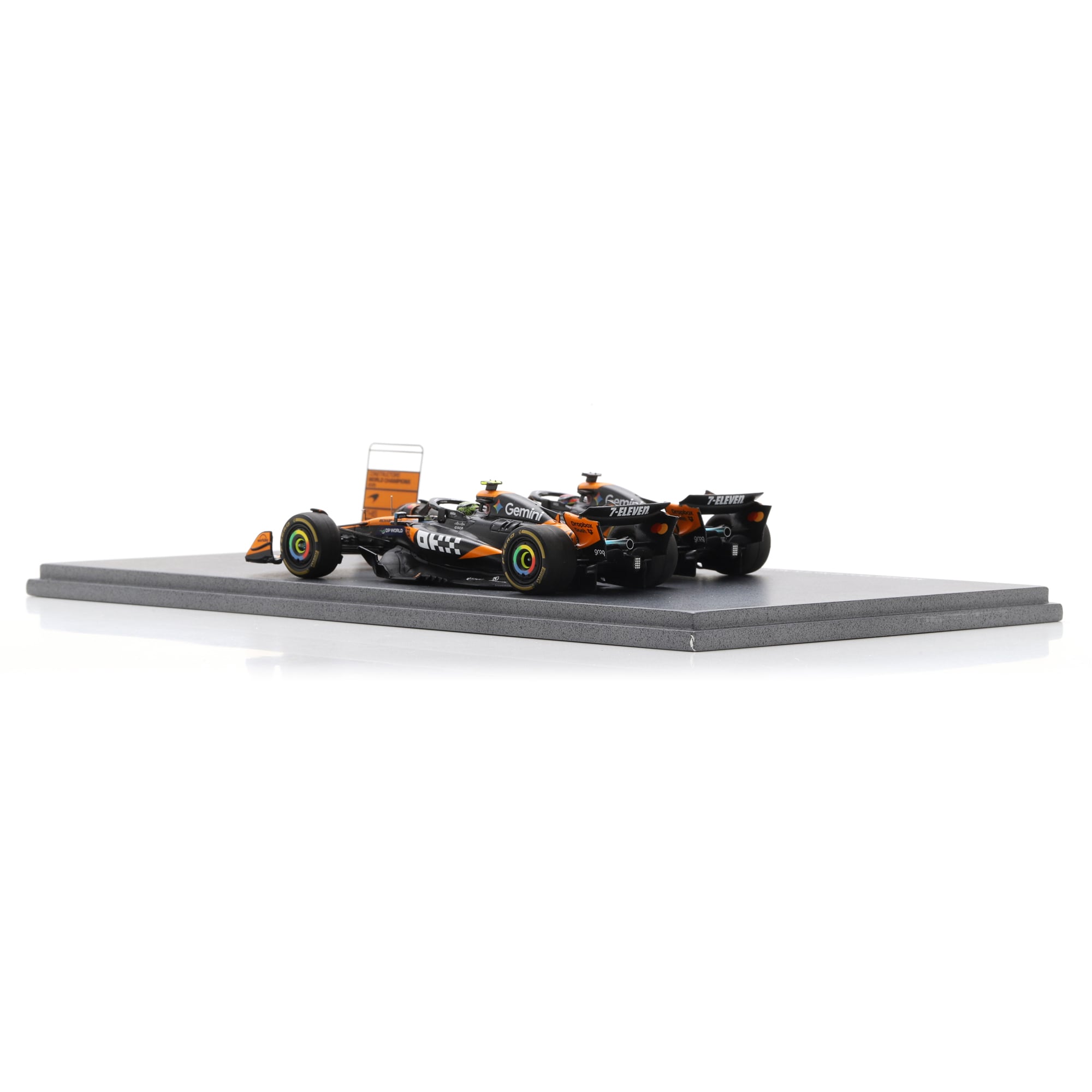 Spark Models Formule 1 McLaren F1 Team, voiture miniature moulée sous pression à l'échelle 1/43, coffret de deux voitures