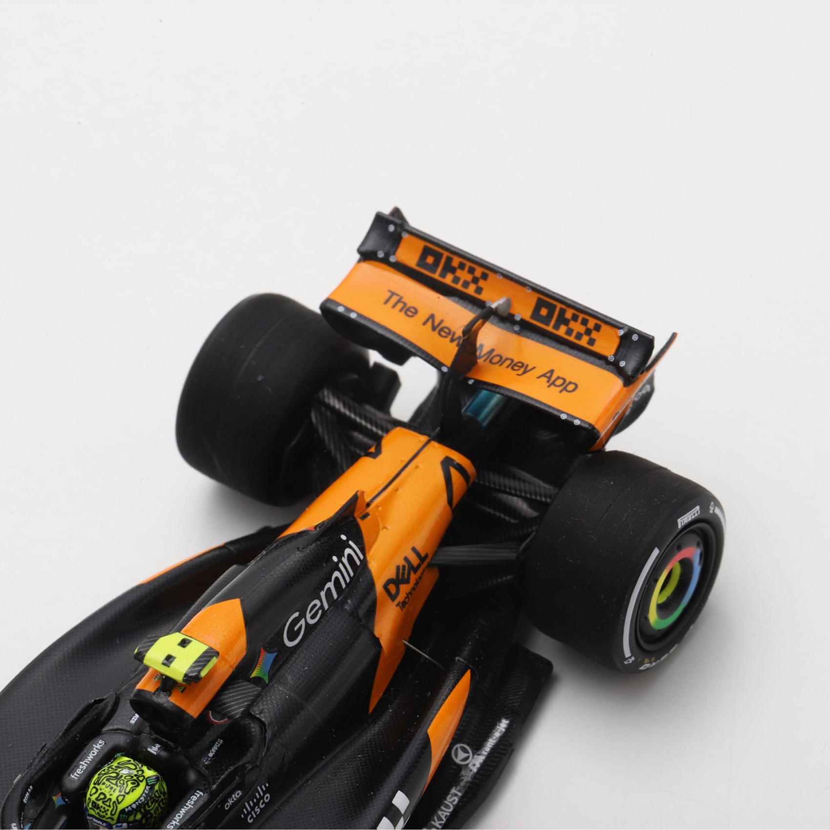 Spark Models Lando Norris McLaren F1 Team 2025 Abu Dhabi GP World Drivers' Champion #4 1:43 Scale Die-Cast Car