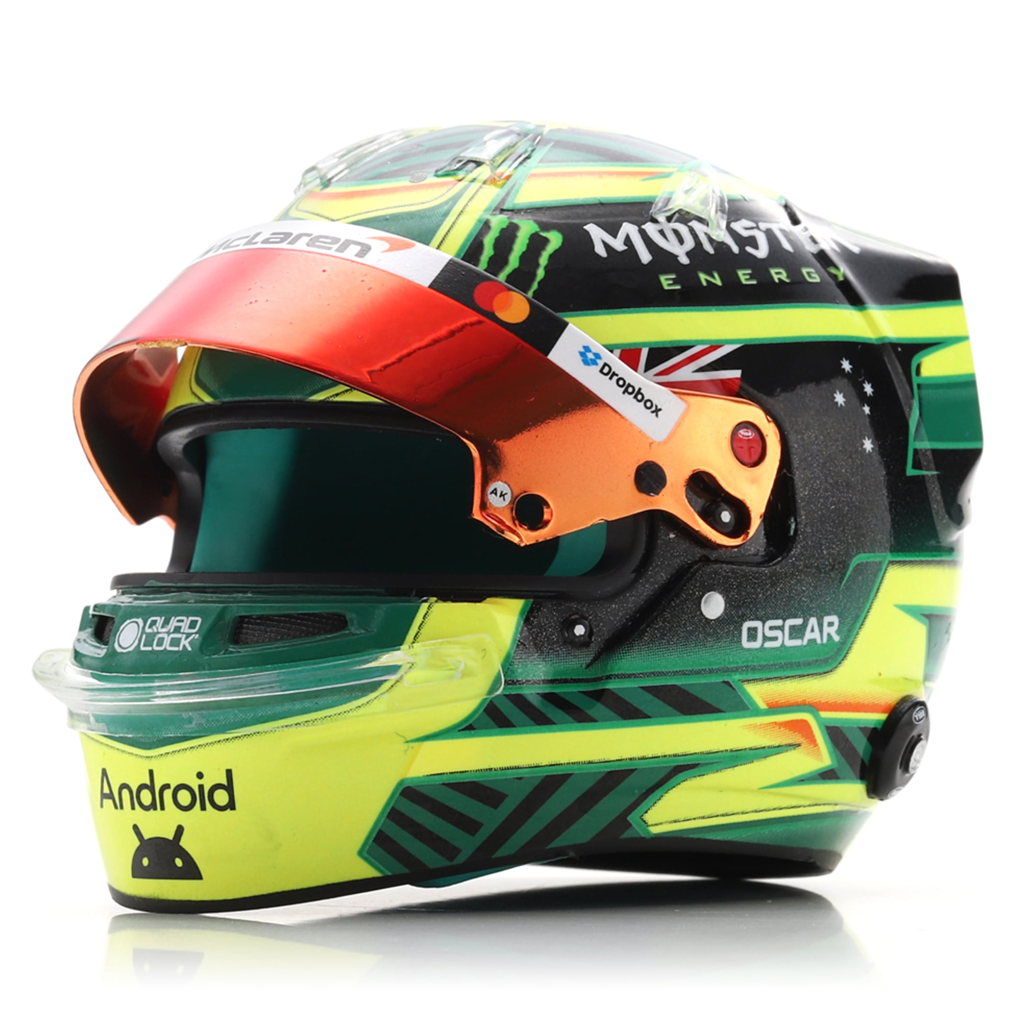 Casque Spark Models McLaren F1 Team Grand Prix d'Australie 2026 à l'échelle 1:5