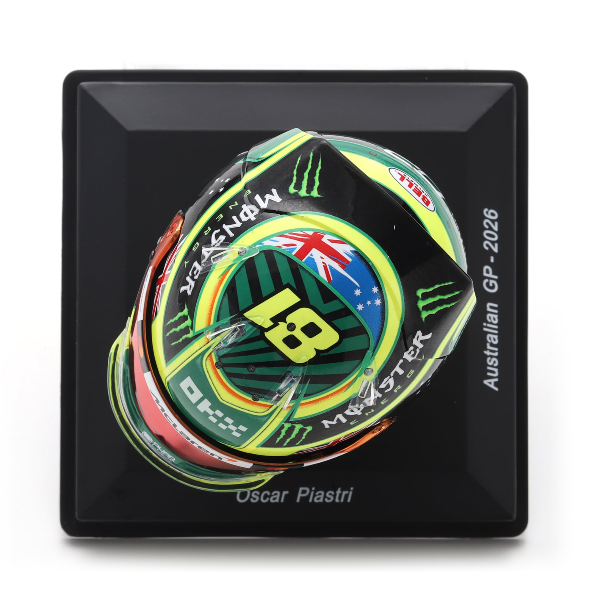 Casque Spark Models McLaren F1 Team Grand Prix d'Australie 2026 à l'échelle 1:5
