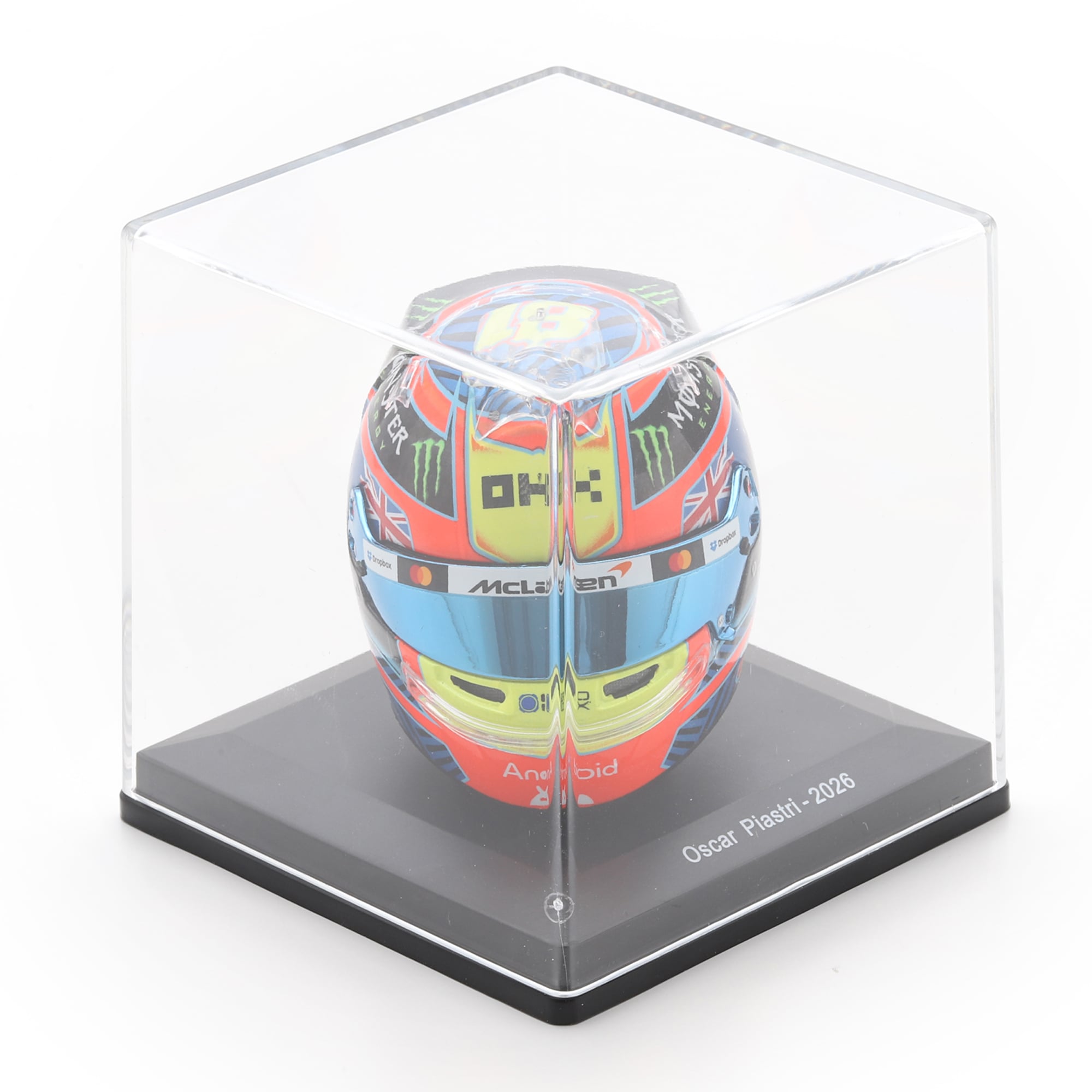 Casque Spark Models McLaren F1 Team Mastercard 2026 à l'échelle 1:5