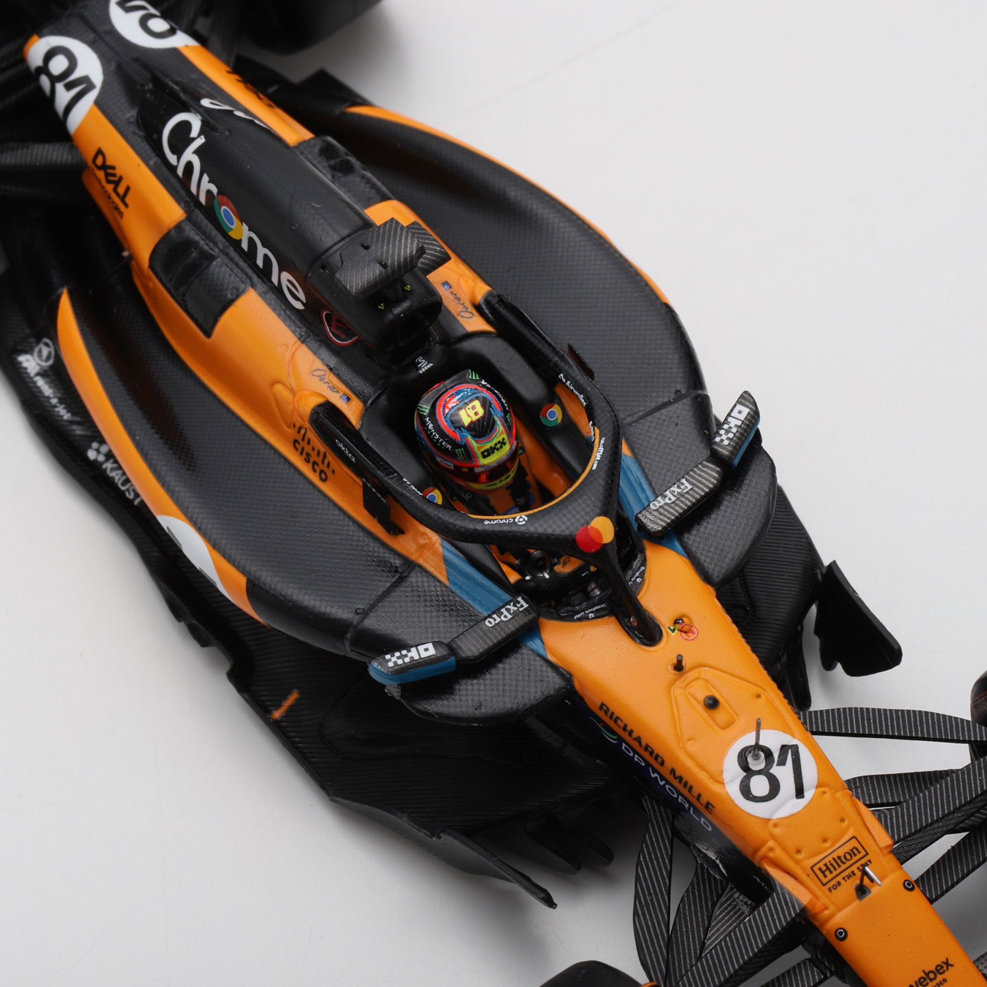 Spark Models Oscar Piastri McLaren F1 Team 2025 Spanish GP Winner #81 1:43 Scale Die-Cast Car