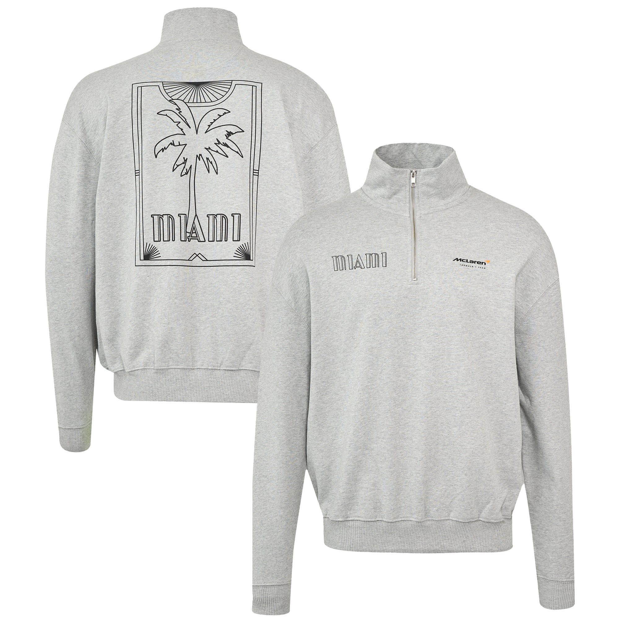 Unisex Castore Gray McLaren F1 Team 2025 Miami Grand Prix Quarter 