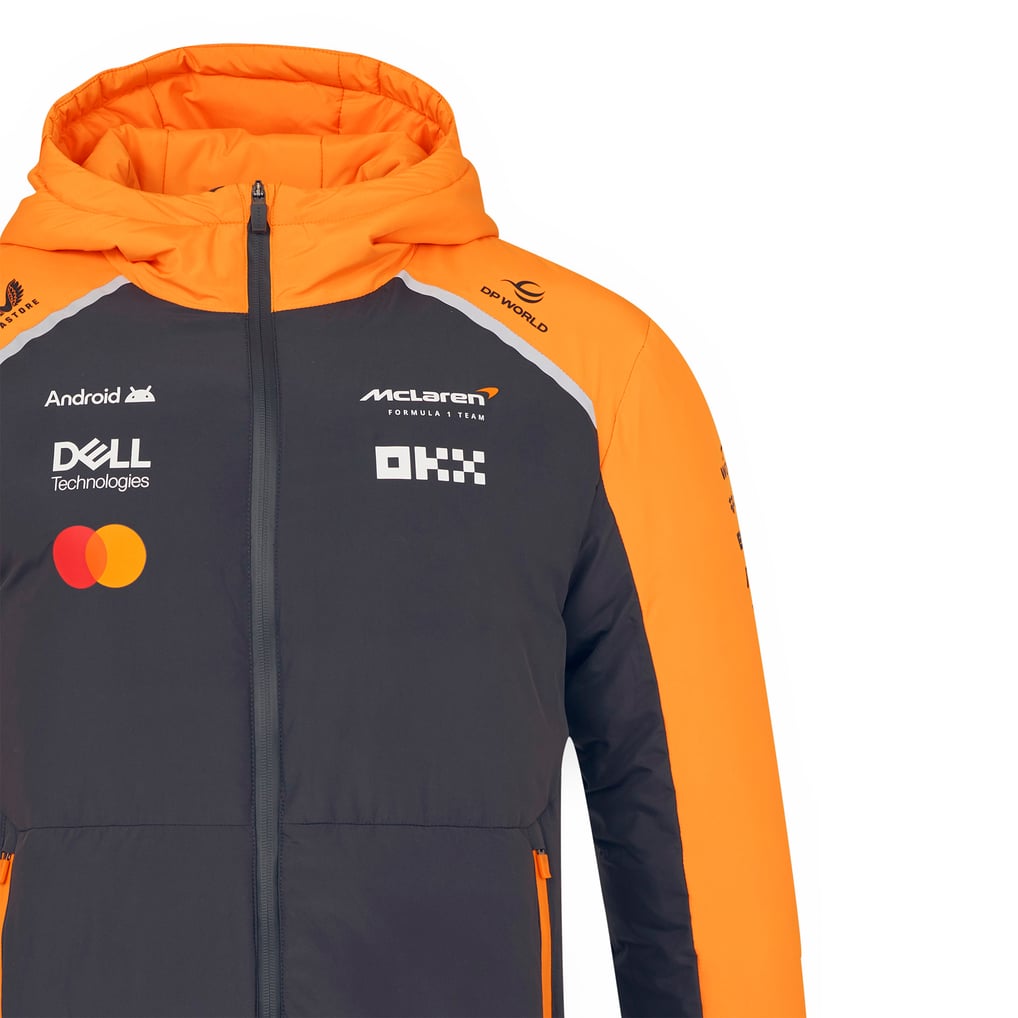 Unisex McLaren Anthracite/Orange McLaren F1 Team 2025 Replica Full 