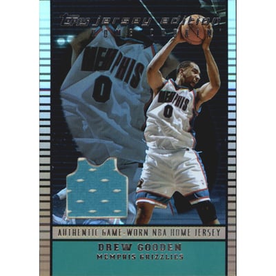 2002-03 Topps Jersey Edition Copper #JEDGO Drew Gooden H