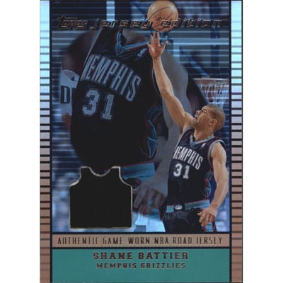 2002-03 Topps Jersey Edition Copper #JESCB Shane Battier R