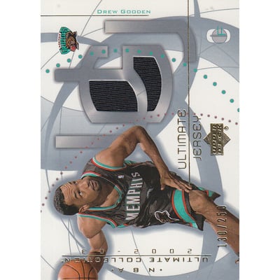 2002-03 Ultimate Collection Jerseys #DG Drew Gooden