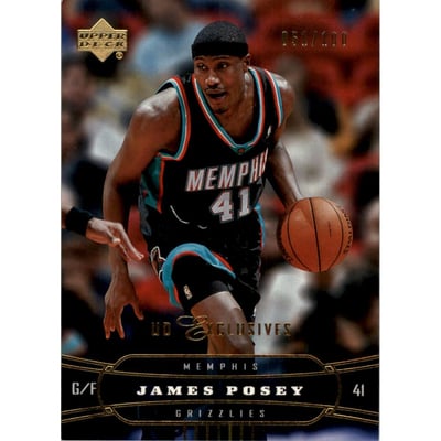 2004-05 Upper Deck Exclusives #93 James Posey