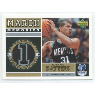 2004-05 Upper Deck March Memories #SB Shane Battier