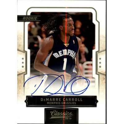 2009-10 Classics #184 DeMarre Carroll AU/864 RC