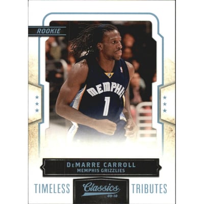 2009-10 Classics Timeless Tributes Platinum #184 DeMarre Carroll