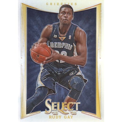 2012-13 Select Prizms #62 Rudy Gay