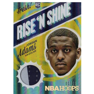 2014-15 Hoops Rise and Shine Memorabilia Prime #19 Jordan Adams