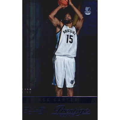 2014-15 Prestige Plus Bonus Shots Blue #133 Vince Carter