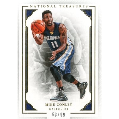 2015-16 Panini National Treasures #64 Mike Conley