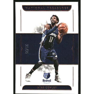 2016-17 Panini National Treasures Bronze #18 Mike Conley