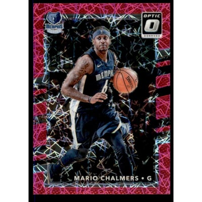 2017-18 Donruss Optic Pink Velocity #71 Mario Chalmers