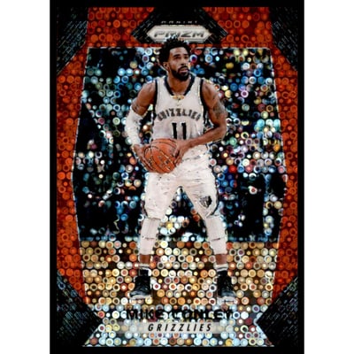 2017-18 Panini Prizm Prizms Fast Break Red #201 Mike Conley