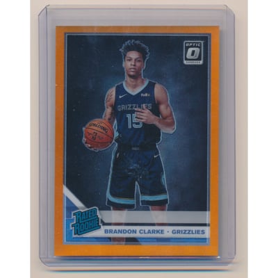 2019-20 Donruss Optic Orange #194 Brandon Clarke RR