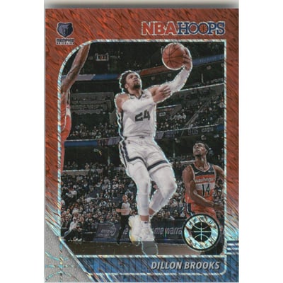 2019-20 Hoops Premium Stock Prizms Red Shimmer #154 Dillon Brooks