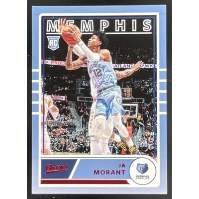 2019-20 Panini Chronicles Red #654 Ja Morant Classics RC /145
