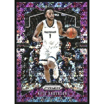2019-20 Panini Prizm Prizms Fast Break Purple #142 Kyle Anderson