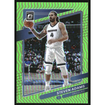 2021-22 Donruss Optic Lime Green #137 Steven Adams