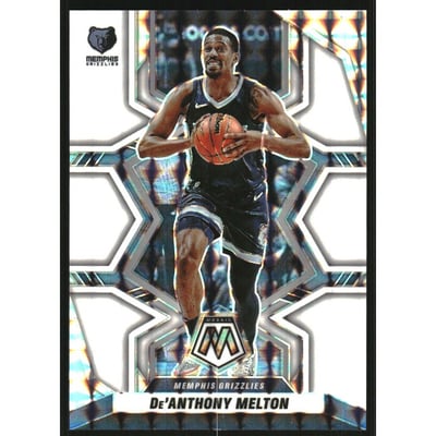 2021-22 Panini Mosaic Mosaic White #61 De'Anthony Melton