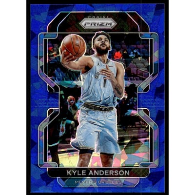2021-22 Panini Prizm Prizms Blue Ice #211 Kyle Anderson