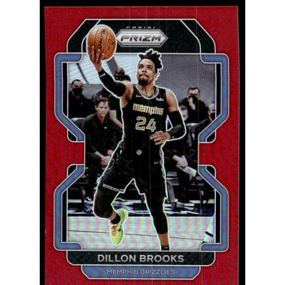 2021-22 Panini Prizm Prizms Red #202 Dillon Brooks