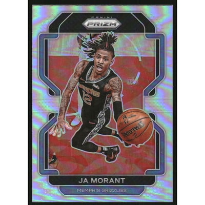 2021-22 Panini Prizm Prizms Silver #194 Ja Morant