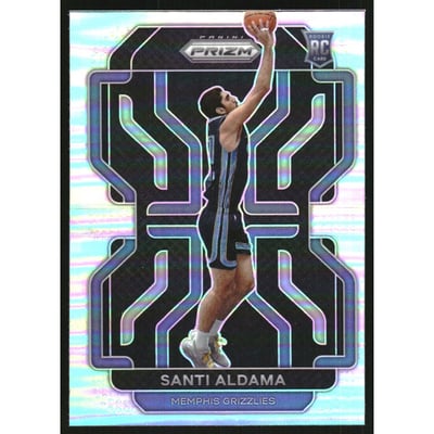 2021-22 Panini Prizm Prizms Silver #276 Santi Aldama