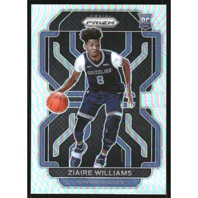 2021-22 Panini Prizm Prizms Silver #313 Ziaire Williams